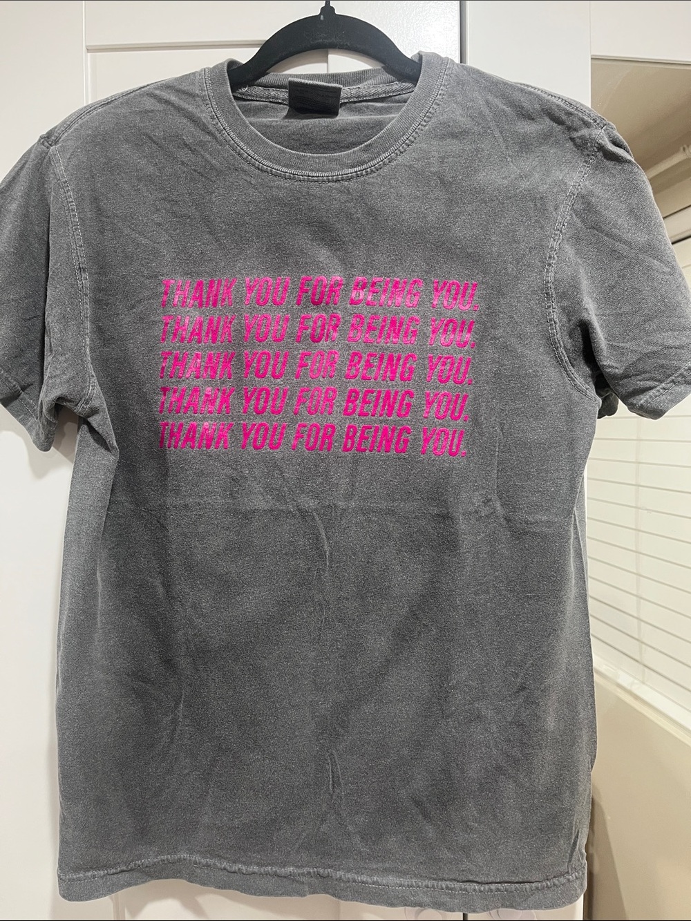 Dressed in Lala Thank You For Being You Tee (Comfort Colors)